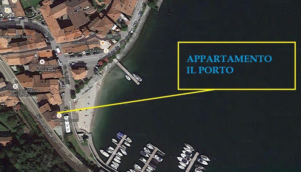 Appartamento Il Porto Baveno Exteriér fotografie